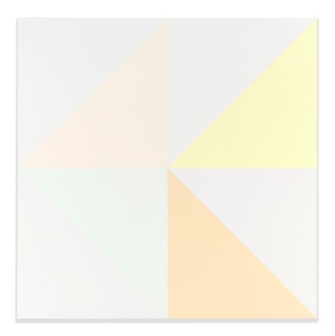 John Sparagana, Breather #9, 2016. Oil on canvas, 60 x 60 in. / 152.4 x 152.4 cm.