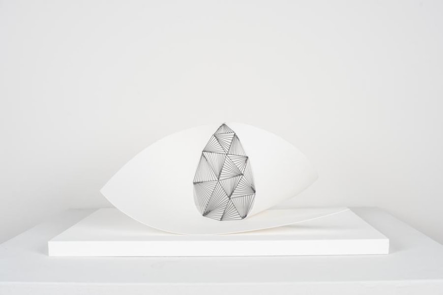 Mariano Dal Verme, Untitled, 2013. Graphite, paper, 9 1/2 in. x 8 in. x 13 3/4 in.