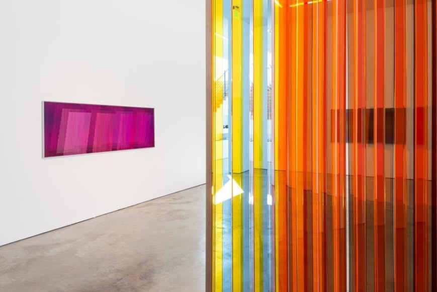 Carlos Cruz-Diez, A Chromatic Condition, Installation view, 2015.