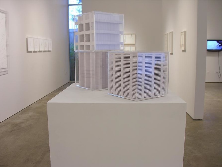 Marco Maggi, Sicardi Gallery installation view, 2008
