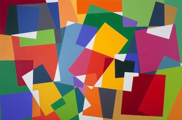 Graciela Hasper, Untitled, 2011, Acrylic on canvas, 74.8&quot; x 114&quot;