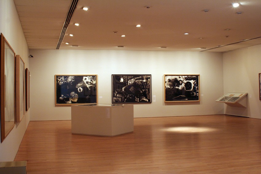 Miguel &Aacute;ngel Rojas, installation view 2007 Objetivo-Subjetivo [partially developed photographs] Museo de Arte del Banco de la Rep&uacute;blica, Bogot&aacute;, Colombia