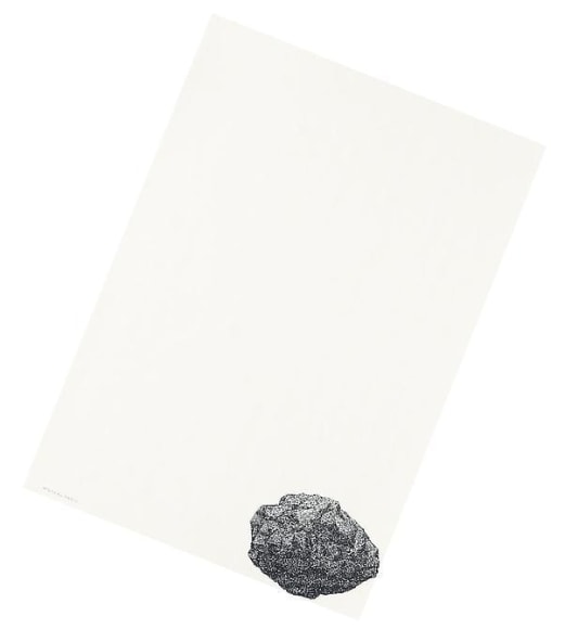 Nicol&aacute;s Paris, Piedra, 2008. Lithograph, 16 1/2 in. x 12 in.