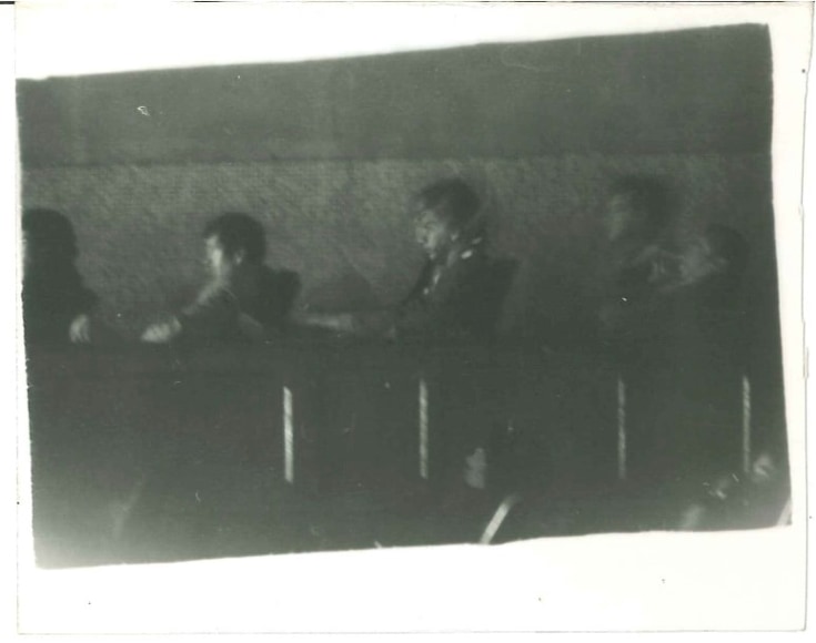 Miguel &Aacute;ngel Rojas. Serie Faenza: Man from the coast, 1979. Vintage silver gelatin print, 3 1/2 x 5 in. (8.9 x 12.7 cm.)