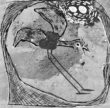 Geraldo de Barros, Cimetiere de Tatuape, 1949/2014. Silver gelatin print, 11 13/16 x 15 15/16 in.