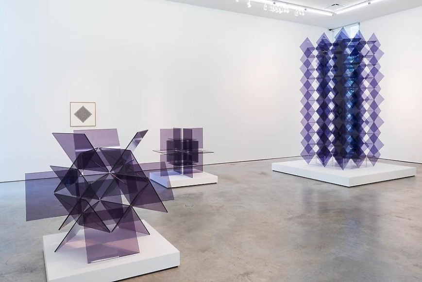 Francisco Sobrino, Structure &amp;amp; Transformation, Installation view, 2014.
