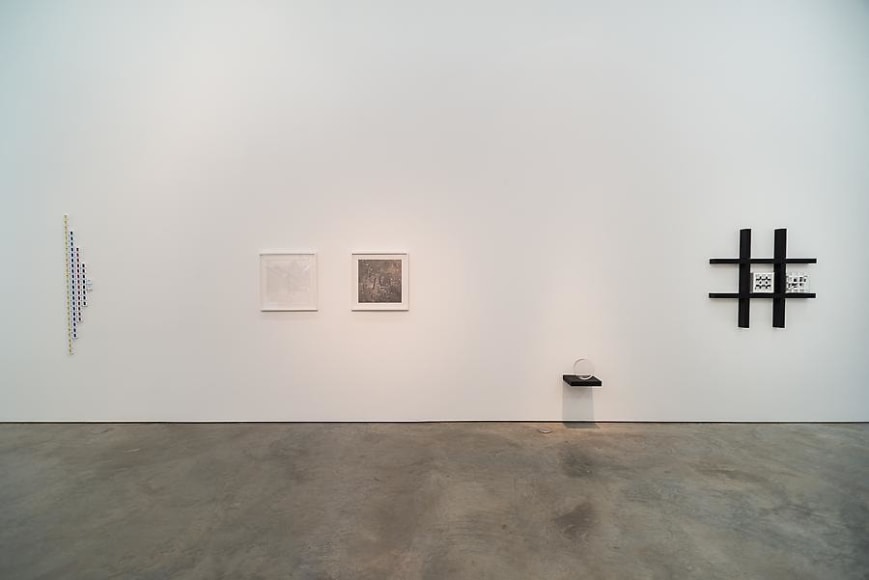 Marco Maggi, fanfold, Installation view, 2013.