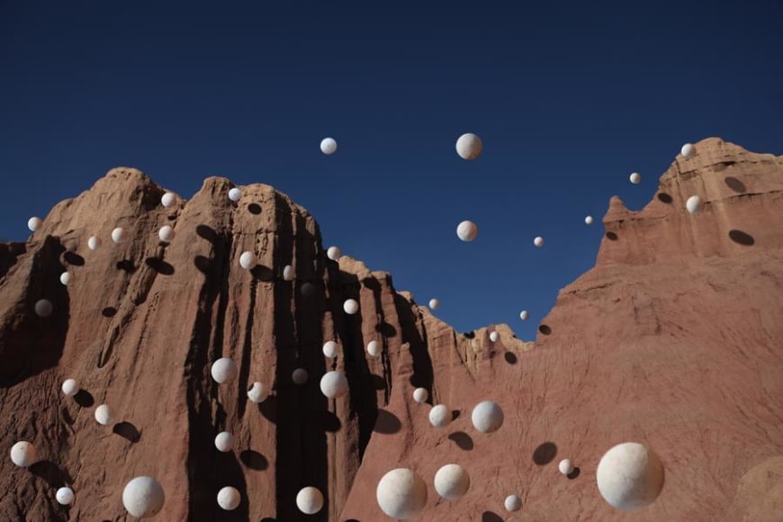 Miguel Angel R&iacute;os, Piedras Blancas (Edition of 3 + 2AP), 2015. Inkjet print on 300 gr. Hahnem&uuml;hle cotton paper, dibond, 13 x 19 3/4 in.&nbsp;