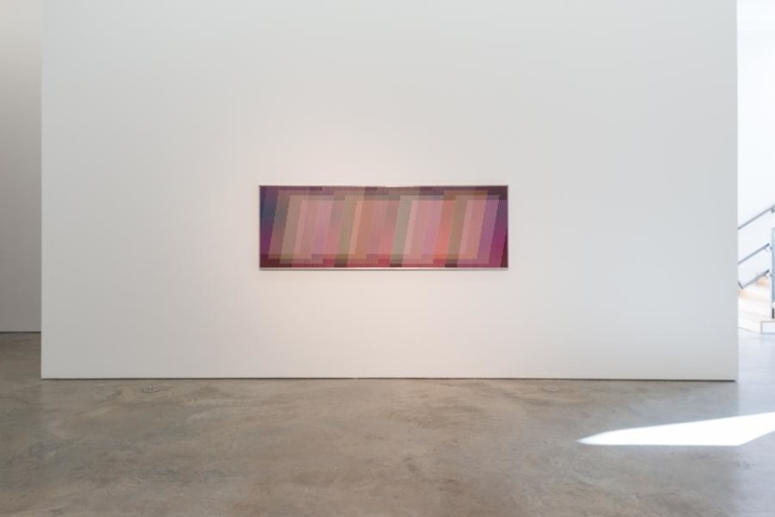 Carlos Cruz-Diez, A Chromatic Condition, Installation view, 2015.