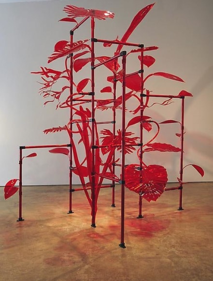 Thomas Glassford, Jungala, 2011, Acrylic, Plexiglas and aluminum, Dimensions Variable