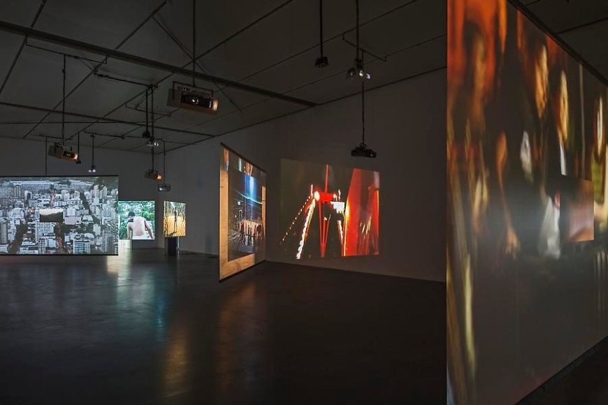 Dias &amp;amp; Riedweg, Little Stories of Modesty &amp;amp; Doubt, 2011. Installation view, Kunstmuseum Luzern, 2014.