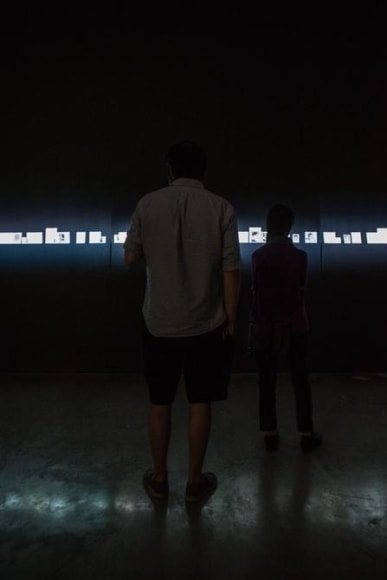 Oscar Mu&ntilde;oz, El Coleccionista, Installation view, 2016.