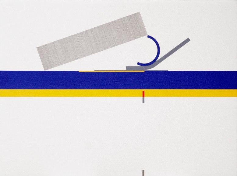 Antonio Liz&aacute;rraga, N&uacute;mero trinta e cinco, 2005. India Ink and pigments on Arches paper, 22 13/16 x 30 5/16 in.