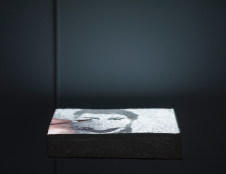 Oscar Mu&ntilde;oz, Intentos 1 y 2 (Proyecto para un Memorial) (detail), 2002-2019. Single-channel video 4:3 installation / mini projection, mute, Video: 15 min.&nbsp;