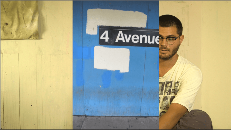 Lorenzo Bueno, A Tour of the Monument of the 4th Avenue F and G Platform, 2013. Performance.