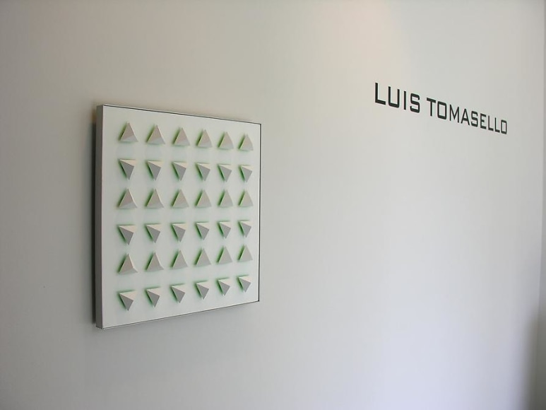Luis Tomasello, Sicardi Gallery installation view, 2011