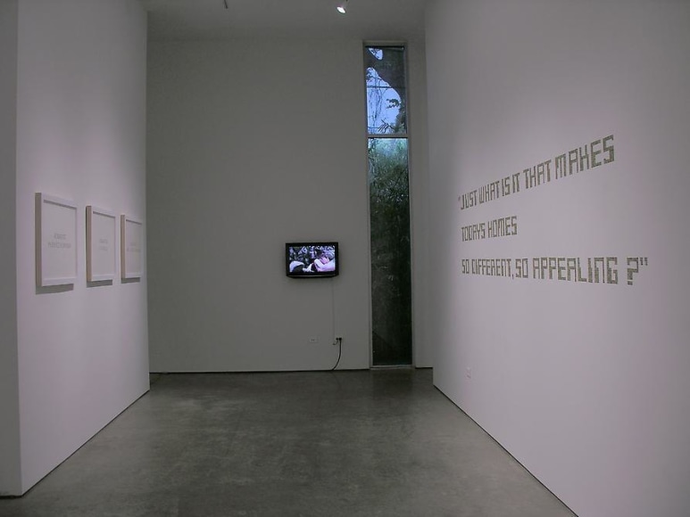 Miguel Angel Rojas, Sicardi Gallery installation view, 2008