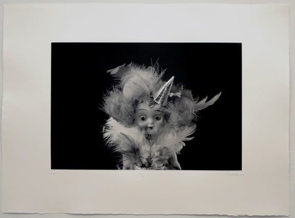 Liliana Porter, Lulu, 2009. Solar print, 22 1/2 in. x 31 in.