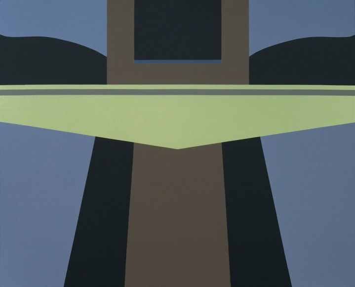 Fanny San&iacute;n,&nbsp;Acrylic No. 1, 1992, 1992,&nbsp;Acrylic on canvas,&nbsp;37 x 46 in. (94 x 116.8 cm.)