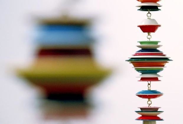 Thomas Glassford installation at M&eacute;xico Inside Out: Themes in Art Since 1990 curated by Andrea Karnes, The Modern Art Museum of Fort Worth, 2013. Photograph by Paul Moseley for the Fort Worth Star-Telegram.