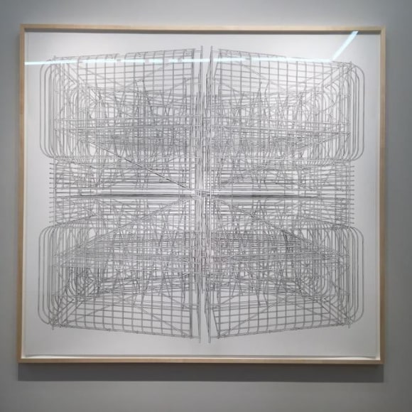 Exhibition, Pablo Siquier: Hostile, Installation view, 2016.