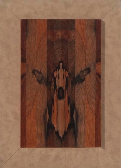 Abraham Palatnik, Untitled, 1971.  Jacaranda wood, 15 1/8 x 9 1/2 in. / 38.4 x 24.1 cm.