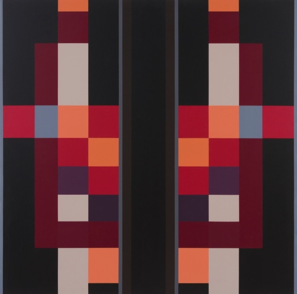 Fanny San&iacute;n, Acrylic No. 11, 1979, 1979,&nbsp;Acrylic on canvas,&nbsp;66 x 66 in. (167.6 x 167.6 cm.)