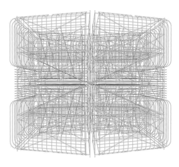 Pablo Siquier, 1306, 2013. Charcoal on paper, 59 1/16 in. x 64 31/32 in.