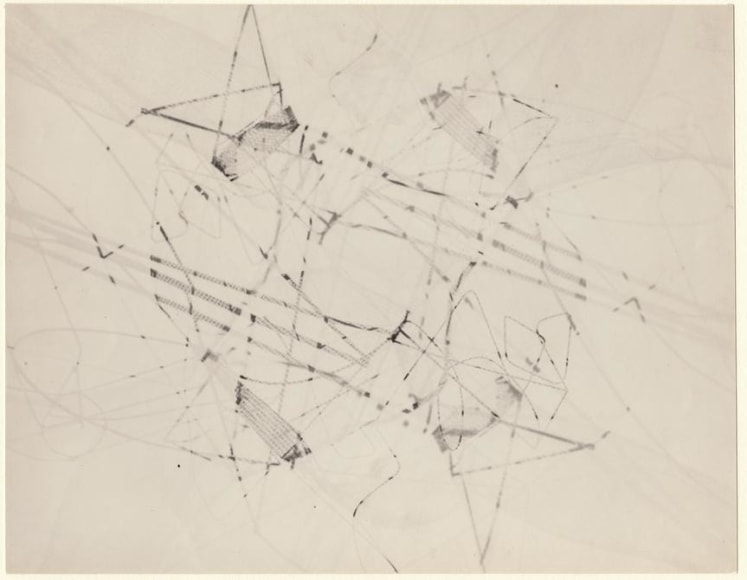 Geraldo de Barros, Sans titre, Abstrato, Belo Horizonte, 1951. Vintage silver gelatin print, 10 3/4 x 15 3/8 in.