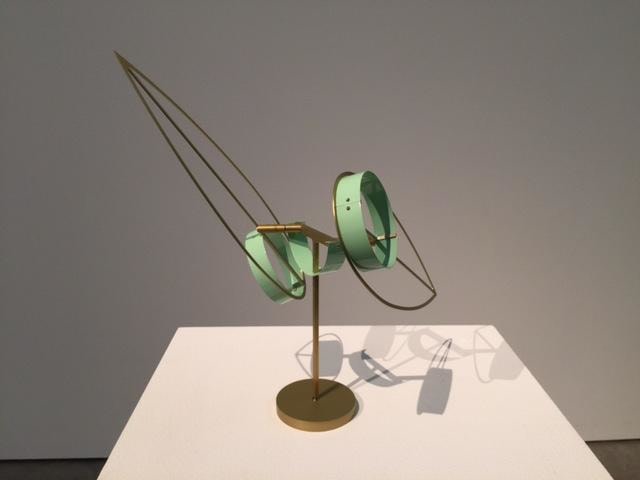 Pedro S. de Movell&aacute;n, Hornet 2/3, 2017, Anodized aluminum, powder coated aluminum, stainless steel