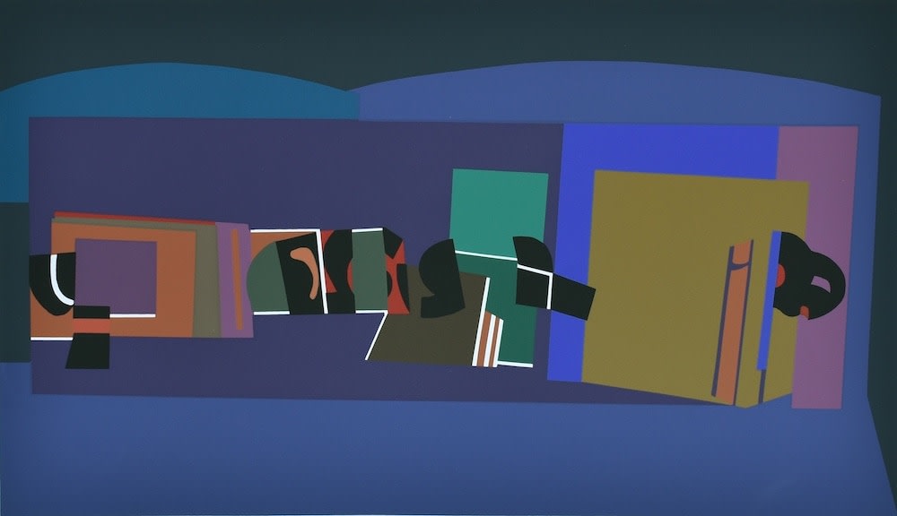 Mercedes Pardo Ponte,&nbsp;Untitled AP, 1998, Serigraph on paper, 25 x 35 13/16 in. (63.5 x 91 cm.)