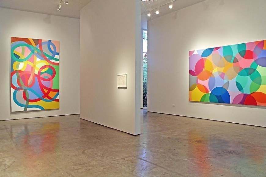 Graciela Hasper, Recent Paintings, Installation view, 2011.