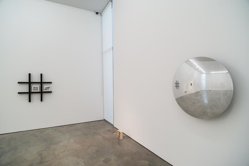 Marco Maggi, fanfold, Installation view, 2013.