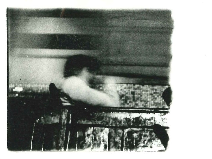 Miguel &Aacute;ngel Rojas. Serie Faenza: Balcony, Incomplete Set, 1979. Vintage silver gelatin print, 3 1/2 x 5 in. (8.9 x 12.7 cm.)