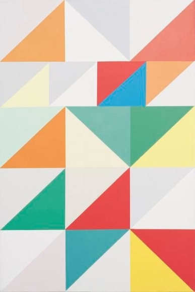 John Sparagana, Breather #5, 2016. Oil on linen over wood panel, 36 x 24 in. / 91.5 x 61 cm.