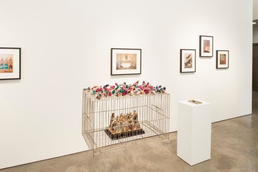 Le&oacute;n Ferrari, To Write, Installation view, 2015.