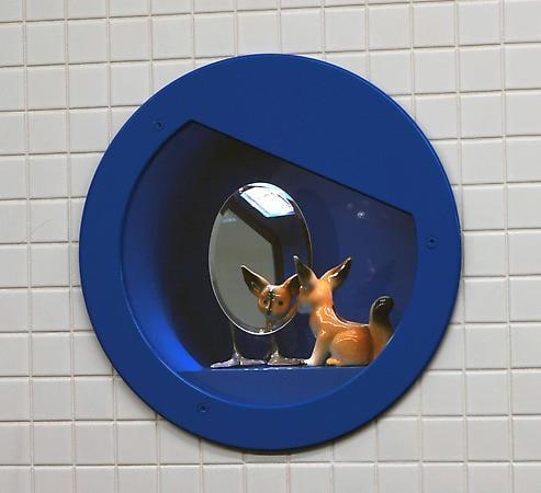 Liliana Porter, Situations with Them, 2007, Public School IS 96, New York, NY (detail)