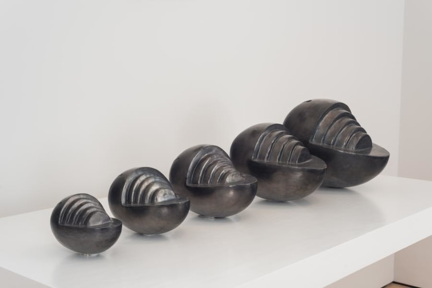 Miguel Angel R&iacute;os, Pizac series (Edition of 2), 1986. Oaxaca ceramic, variable dimensions.