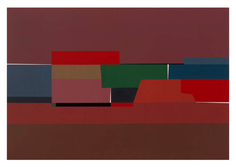Mercedes Pardo Ponte, Sin T&iacute;tulo [Untitled], 1997. Acrylic on canvas, 31 1/2 x 47 3/16 in. (80 x 120 cm.)