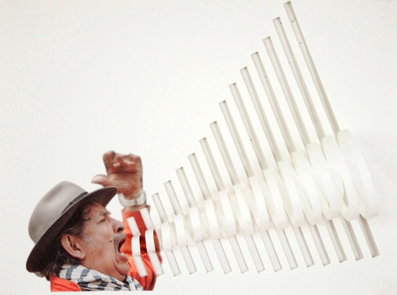 Miguel Angel R&iacute;os. META (diptych) (Ed. of 2 + 1AP) 1/2, 2012. Print on paper and cut out. 13 3/16 x 15 15/16 x 5 11/32 in. (33.5 x 40.5 x 13.6 cm.) each