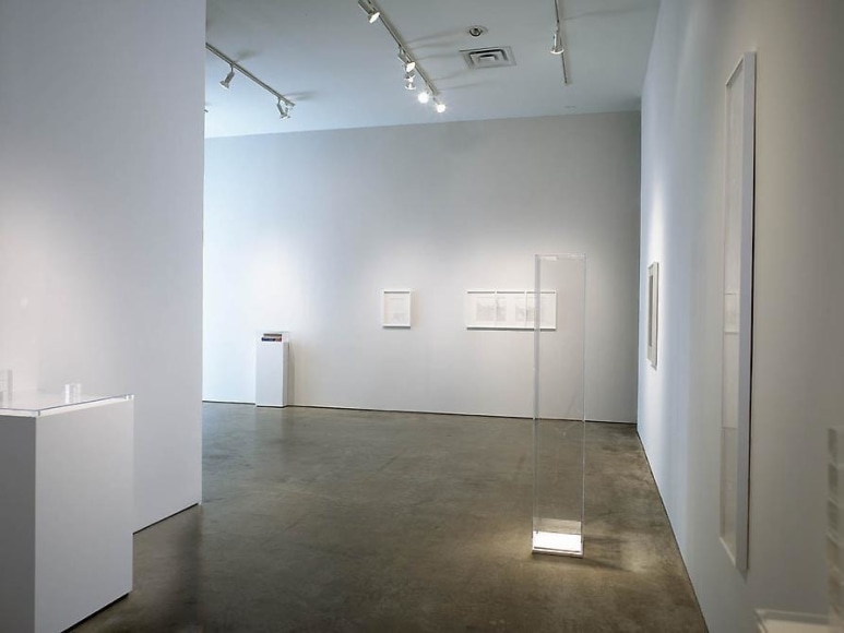Marco Maggi, Sicardi Gallery installation view, 2008