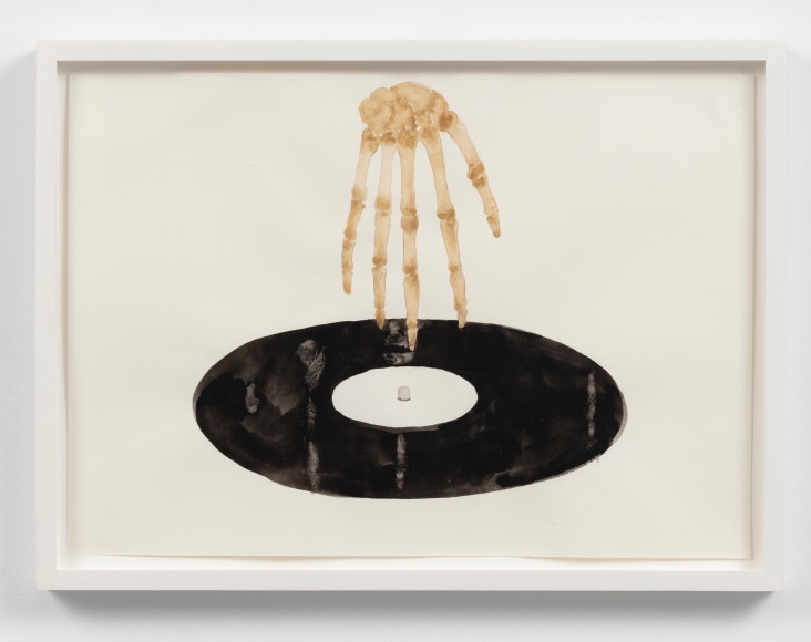 Jorge Macchi,&nbsp;Welcome Black, 2018,&nbsp;Watercolor and gouache on paper,&nbsp;11 11/16 x 16 1/2 in. (29.7 x 42 cm.).&nbsp;Courtesy of Alexander and Bonin.