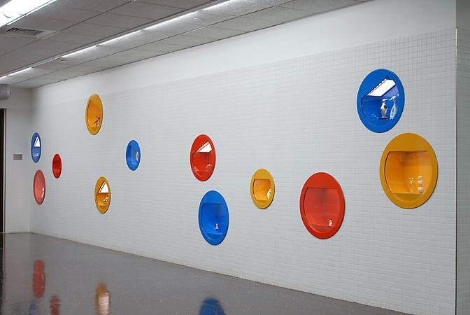 Liliana Porter, Situations with Them, 2007, Public School IS 96, New York, NY