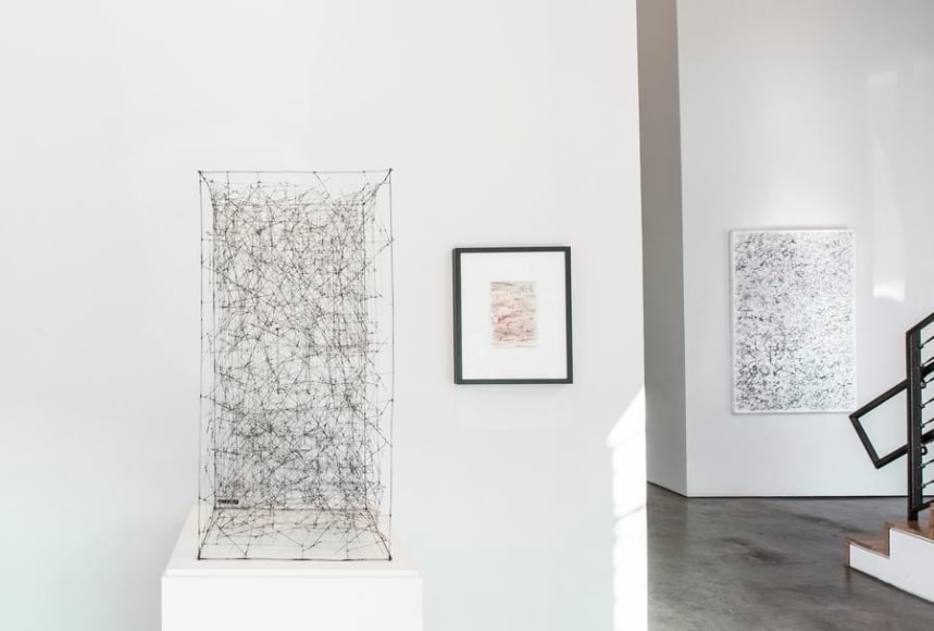 Le&oacute;n Ferrari, To Write, Installation view, 2015.