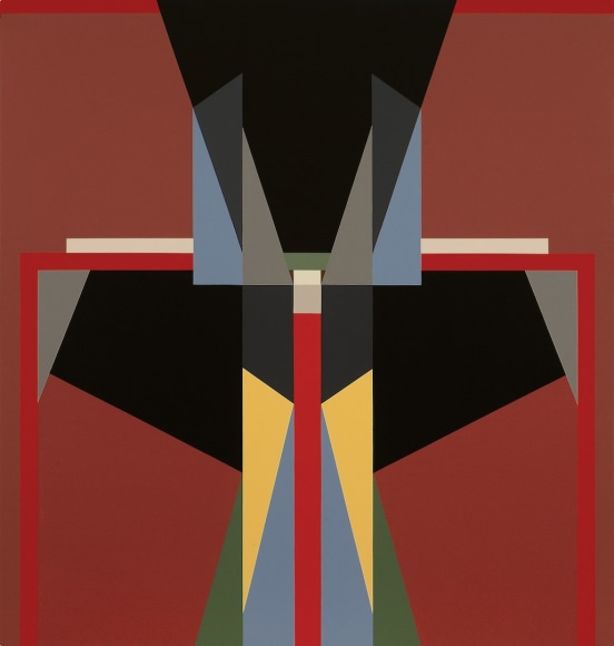 Fanny San&iacute;n,&nbsp;Acrylic No. 5, 2009,&nbsp;2009,&nbsp;Acrylic on canvas,&nbsp;44 x 42 in. (111.8 x 106.7 cm.)