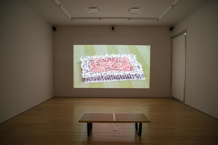 Melanie Smith, Project Video 2015, Installation view, 2015.