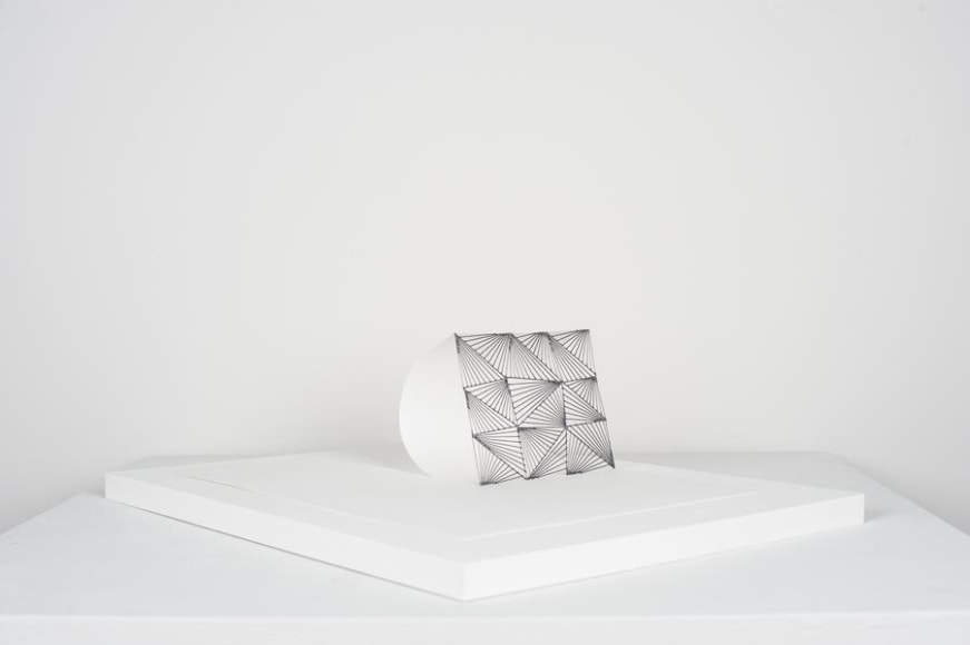 Mariano Dal Verme, Untitled, 2013. Graphite, paper, 4 in. x 9 3/4 in. x 13 3/4 in.