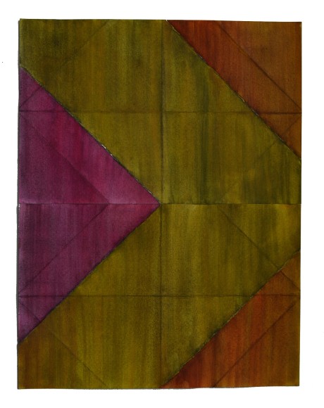 Sandra Monterroso,&nbsp;Composici&oacute;n del d&iacute;a #27, 2020. Watercolor, charcoal on paper, 12 15/16 x 17 5/16 in.&nbsp;