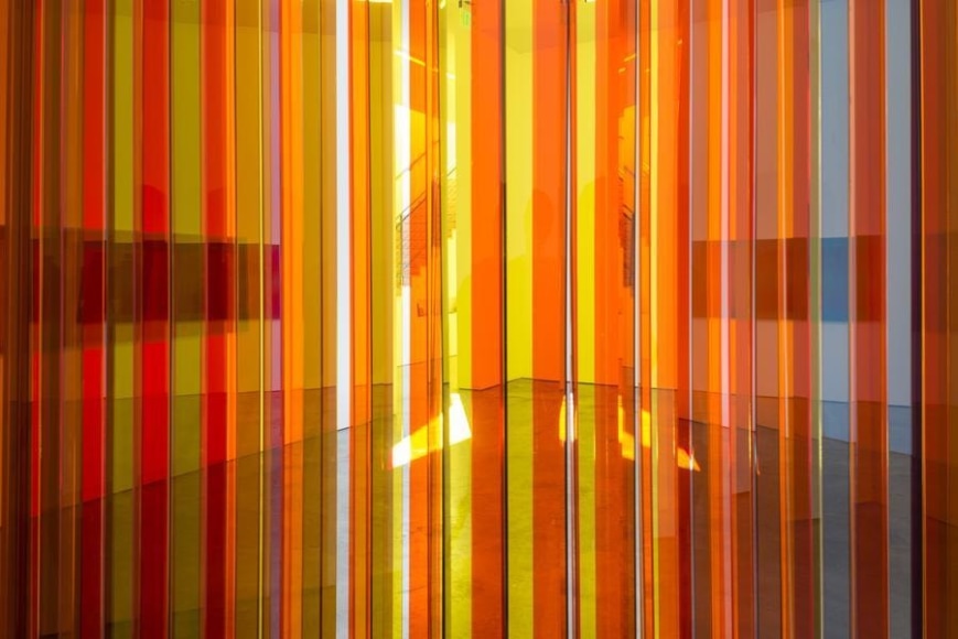 Carlos Cruz-Diez, A Chromatic Condition, Installation view, 2015.