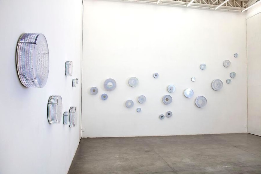 Ana Maria Tavares, Airconditioning Life, 2011. From the series Corpo Anest&eacute;sico. Crystal, colored and mirrored methacrylate, stainless steel and aluminum. Dimensions variable.